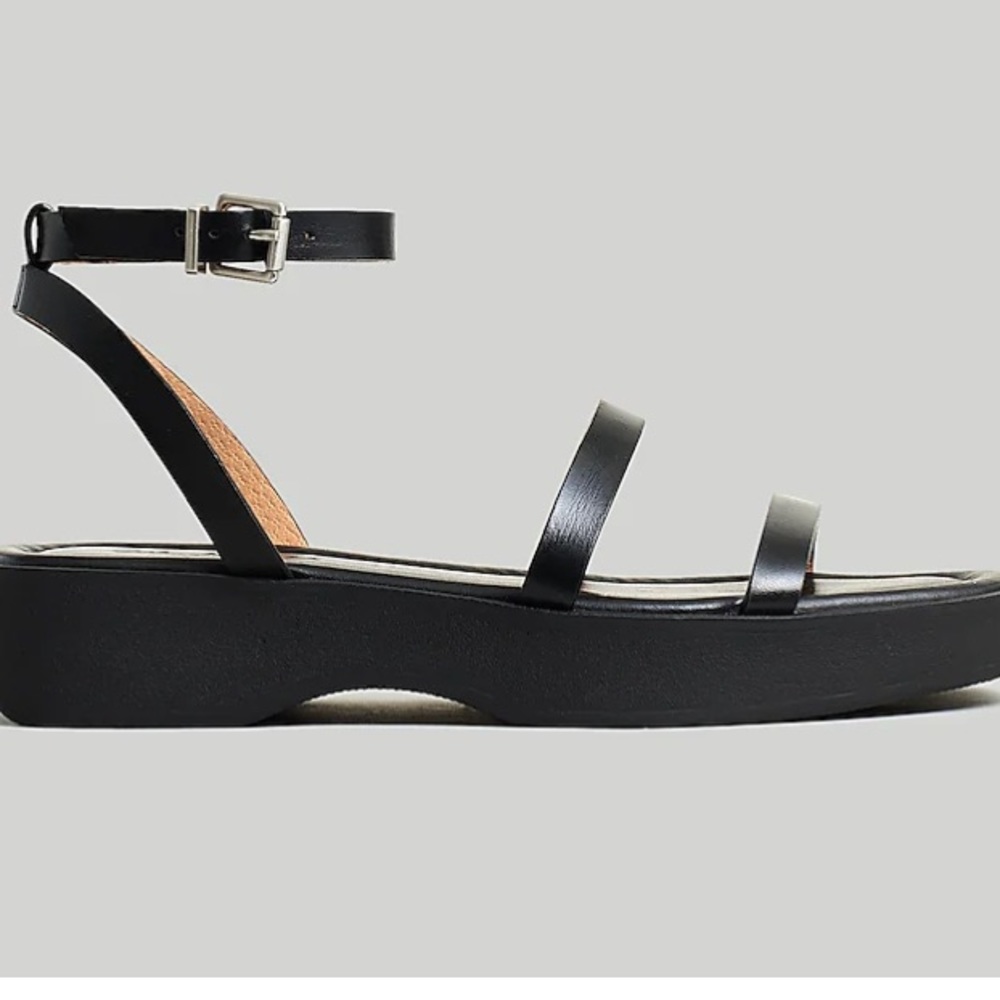 Madewell Strappy Platform Sandals SZ 10.5